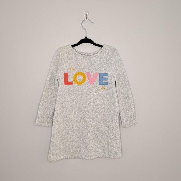 💚 2 for 20 💚 Old Navy Long Sleeve Grey Sweater Dress - Picture 1 of 4